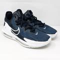 Nike Shoes | Lebron Witness Vi Men's Basketball Shoes 12 Black Navy Dark Obsidian Cz4052-002 | Color: Black/Blue | Size: 12