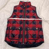 J. Crew Jackets & Coats | J. Crew Puffer Vest | Color: Blue/Red | Size: S