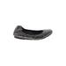 Vionic Flats: Black Print Shoes - Women's Size 9 - Round Toe