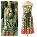 Anthropologie Dresses | Anthropologie We Love Vera Berry Months Dress 4 | Color: Green/Red | Size: 4