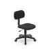 Hodedah Kids Armless, Adjustable, Swiveling Desk Chair in Black - N/A