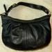 Coach Bags | Coach Vintage Black Leather Hobo Shoulder Bag Pleated #F13730 (Aa4) | Color: Black | Size: 13” X 9” X 5”