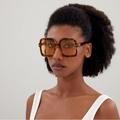 Gucci Accessories | Gucci Gg1241s 002 Sunglasses Havana Brown Yellow Oversized Square Women | Color: Brown/Orange | Size: Os