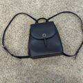 Kate Spade Bags | Kate Spade Small Black Backpack | Color: Black/Silver | Size: Os