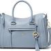 Michael Kors Bags | Michael Kors Carine Medium Satchel Pale Blue | Color: Blue | Size: Os