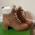 Kate Spade Shoes | Kate Spade Lace Up Boots | Color: Brown/Tan | Size: 8