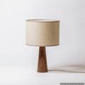 George Oliver Keyanta Wooden Table Lamp Bedside Lamp | Wooden Lamp| Decorative Lamp| Manufactured Wood in Brown/White | Wayfair