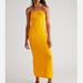 Free People Dresses | Free People Rio Sweater Sweater Maxi Dress | Color: Orange/Yellow | Size: M