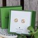 Kate Spade Jewelry | Kate Spade Bright Ideas Round Prong Cz Gold Stud Earrings New | Color: Gold | Size: Os