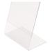 Deflecto Classic Image Slanted Sign Holder | 11 H x 8.56 W x 2.63 D in | Wayfair 69701