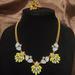 J. Crew Jewelry | J Crew Statement Necklace Yellow Floral | Color: Gold/Yellow | Size: Os