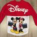 Disney Tops | Japan Disney Spirit Jersey!! | Color: Red/White | Size: Xs