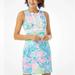Lilly Pulitzer Dresses | Lilly Pulitzer Railee Shift Dress In Print Multi Fished My Wish Size 14 Nwt | Color: Blue/Pink | Size: 14
