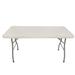 Hampden Furnishings Rectangular Portable Banquet Table Plastic/Resin in White | 29.5 H x 60 W x 30 D in | Wayfair HMDST3060