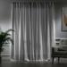 Lilijan Home & Curtain Polyester Semi-Sheer Curtain Panel Polyester in White | 120 H x 52 W in | Wayfair Ma-Llj-30208-EXT-1DC-22601-52120