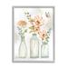 Stupell Industries Az-391-Framed Butterfly & Pink Florals Print Canvas in Pink/White | 14 H x 11 W x 1.5 D in | Wayfair az-391_gff_11x14