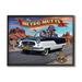 Stupell Industries Az-044-Framed Metro Mutts Vintage Car On Canvas by Larry Grossman Print Canvas in Black/Red/White | Wayfair az-044_fr_11x14