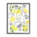 Stupell Industries Ba-995-Framed Make Lemonade Kitchen Phrase Framed On Wood By the Lakeside Wood in Brown/Yellow | 30 H x 24 W x 1.5 D in | Wayfair