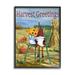 Stupell Industries Ba-837-Framed Harvest Greetings Gnome Framed On Wood by Paul Brent Print Wood in Brown/Green | 30 H x 24 W x 1.5 D in | Wayfair