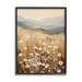 Stupell Industries Bb-294-Framed Mountain Valley Meadow Framed On Wood Painting Wood in Brown | 14 H x 11 W x 1.5 D in | Wayfair bb-294_fr_11x14