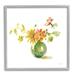 Stupell Industries Bb-313-Framed Summer Serenade Bouquet Framed On Wood by Danhui Nai Print Wood in Brown/White | 12 H x 12 W x 1.5 D in | Wayfair