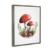 August Grove® Mushrooms & Acorns On Canvas Print Canvas in Red | 31 H x 25 W x 1.7 D in | Wayfair D542E735D29F4067A0DE55B0DCA8C98F