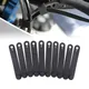 10 pezzi telaio in gomma per moto fissaggio cavo cablaggio cavo di alimentazione fascetta linea frizione fascette freno accessori fissaggio elastico