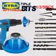 1/3/5PCS Orange Organizer Utility Drill Bit Accessories Blue Drill Dust Easy To Use Drilling Dust