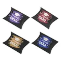 48PCS Newest Design Graduation Pillow Shape Paper Packaging Boxes Chocolate Candy Gift Boxes