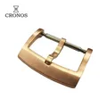 Cronos Solid Bronze CuSn Watch Buckle for L6002M Watch Parts Fully Brushed 18 20 22 mm 2.0 with