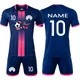 New Children Football Jerseys Men Boys Soccer Short Sleeve Kids Football Uniforms Adult Kids Soccer