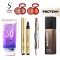 Shezi Facial Makeup Sunscreen and Luxury Base Makeup Set Mack Andy Makeup Powder Invisible Pore