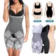 Full Body Shaper Women Bodysuit Shaperwear Tummy Control Fajas Slimming Underbust Open Crotch