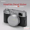 Fuji x100vi Skin Premium Decal Skin FujiFilm X100 VI Sticker Camera Protector Anti-rayures Cover