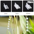 Sun Protection Fixing Grafted Vines 20Pcs Agriculture Grafting Clips Flower Plant Vine Branches Clip