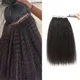 Extensions de cheveux humains Remy Tape In Kinky Straight Hair Real Human Hair Natural Document