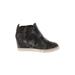 Linea Paolo Ankle Boots: Gray Camo Shoes - Women's Size 6