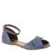 Miz Mooz Kendria - Womens EURO 41 Blue Sandal Medium