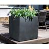 fleur ami »Division Lite« Outdoor Pflanzwürfel concrete anthracite 30x30 cm