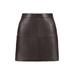 Leather Mini Skirt