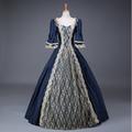 Grande Taille Rococo Victoriens Epoque Médiévale Renaissance Robe Costume de Cosplay Bal Masqué Robe de Soirée Cendrillon La reine victoria Femme Dentelle Robe de Soirée Grande Taille Personnalisée