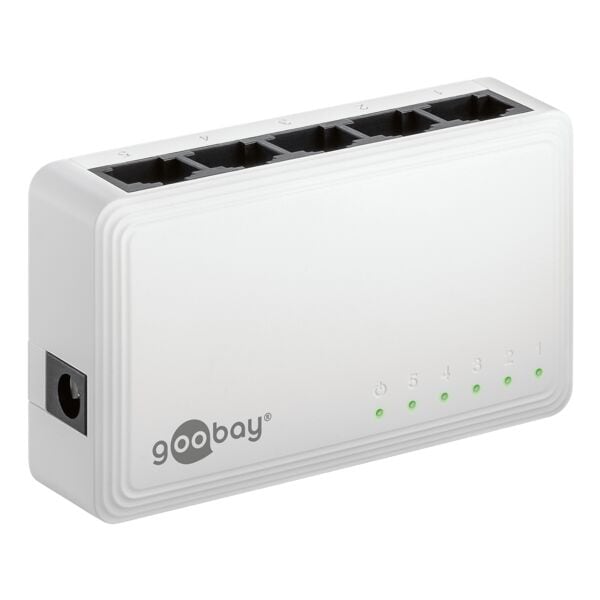 goobay 5-Port Gigabit Netzwerk-Switch Image