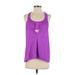 Beyond Yoga Active Tank Top: Purple Activewear - Women's Size Small