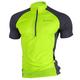 Nuckily Men's Short Sleeve Cycling Jersey Light Yellow Light Green Orange Patchwork Bike Jersey Top Mountain Bike MTB Road Bike Cycling Breathable Quick Dry Ultraviolet Resistant Sports Polyester