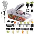 Shredder Vegetable Cutting Tool Kitchen Tool Multifunctional Shredder Carrot Shredder Dicer 22 Piece Set Shredder