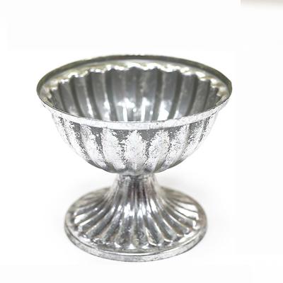 Silver Iron Floral Ware Metal Floral Ware Flower Jar Vase Flower Arrangement Hotel Restaurant Living Room Banquet Wedding Decoration