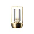 Aluminum Rechargeable Lamp 3-Color Touch Dimming Indoor Bedroom Living Room Atmosphere Light Outdoor Camping Lamp Type-C