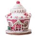 LED Christmas Gingerbread House House Gingerbread Decor Tabletop Christmas Holiday Decorative B