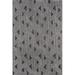 Novogratz Villa Machine Made 100 Percent Polypropylene Rectangle Rug - Charcoal - 6 ft. 7 in. x 9 ft. 6 in.