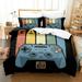 3Piece Bedding Sets Gaming Comforter Cover Set for Boys Soft Lightweight Duvet Cover Set 1Quilt Cover+2Pillowcase(No Comforter)